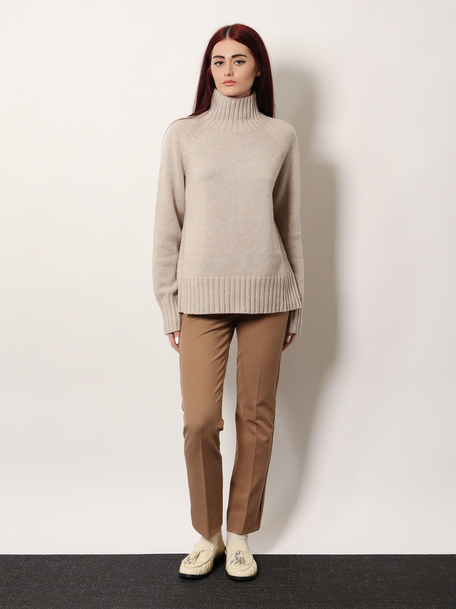'S Max Mara Umanita Cotton Blend Trousers